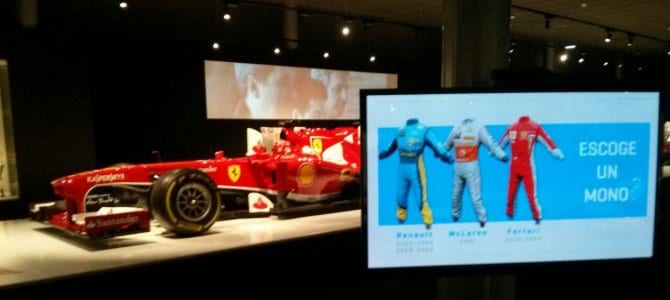 Probador virtual para el museo Fernando Alonso