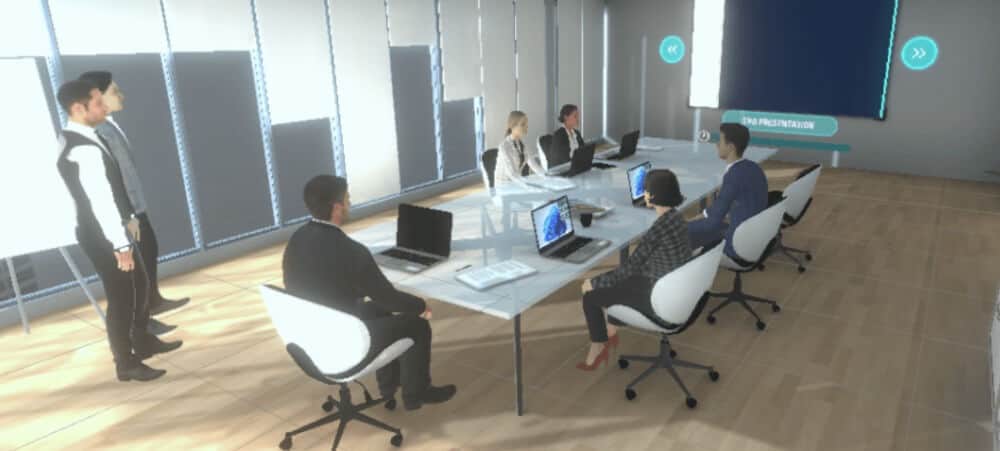 Innovae caso de éxito simulador realidad virtual entorno profesional 3