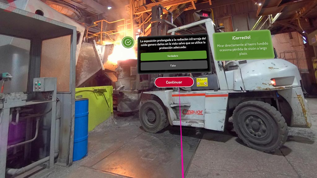 Nissan Cantabria uses Virtual Reality to improve safety in the workplace