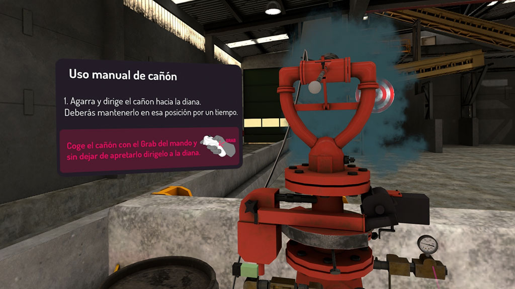 Simulateur de réalité virtuelle développé par Innovae pour Molins Simulateur de réalité virtuelle développé par Innovae pour Molins