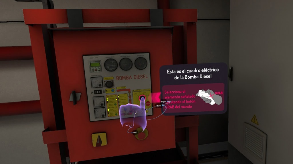 Simulateur de réalité virtuelle développé par Innovae pour Molins Simulateur de réalité virtuelle développé par Innovae pour Molins