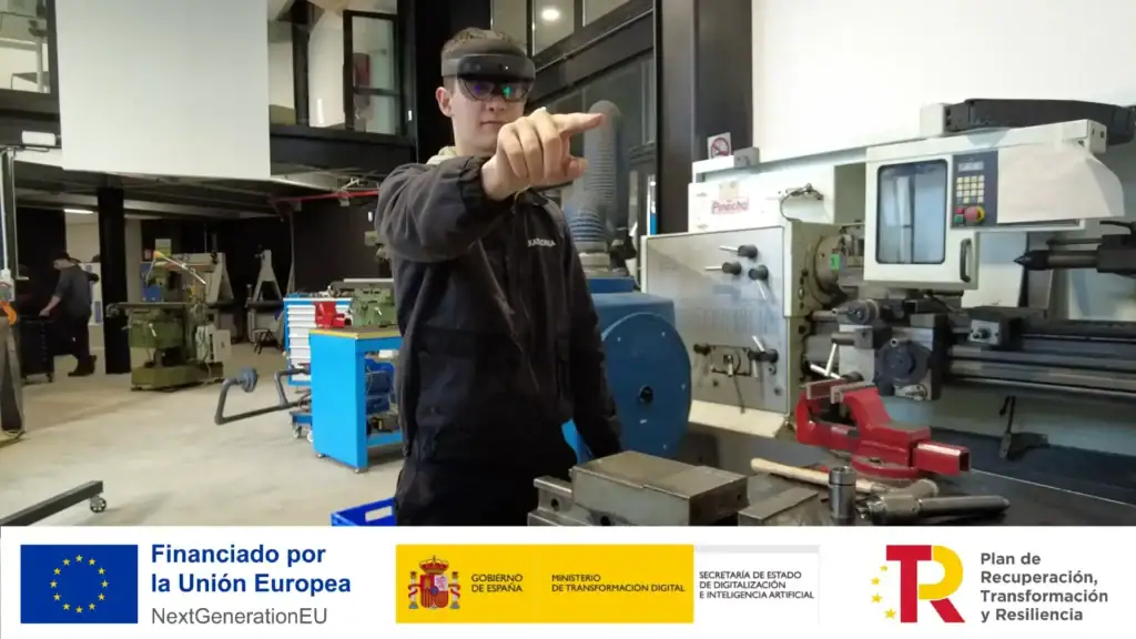 Os alunos do CIFP Tolosaldea utilizam o SAAM para a digitalização de operações