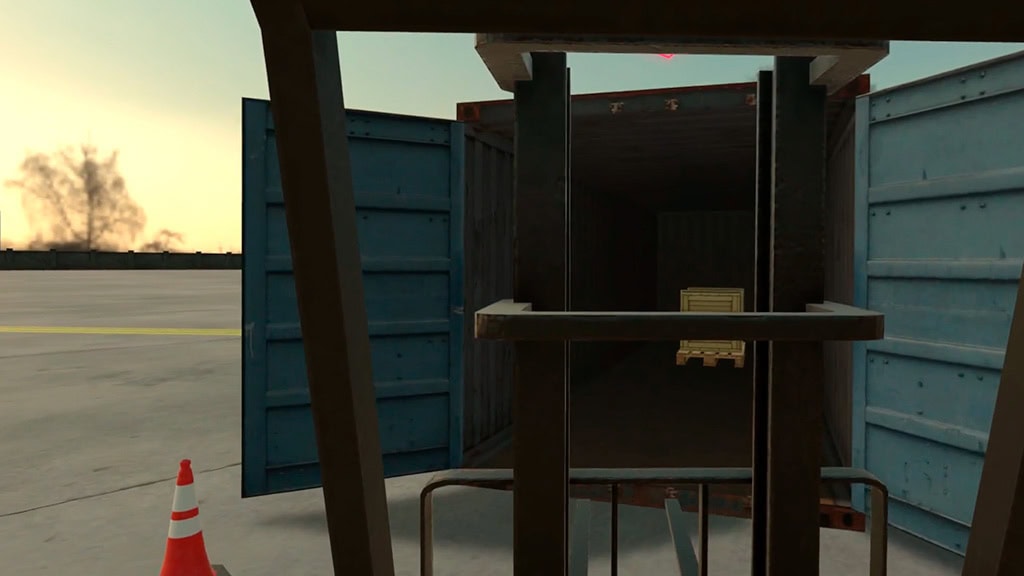 Simulador de Carretilla Elevadora de Innovae