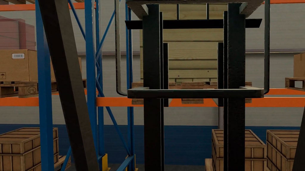 Simulador de Carretilla Elevadora de Innovae