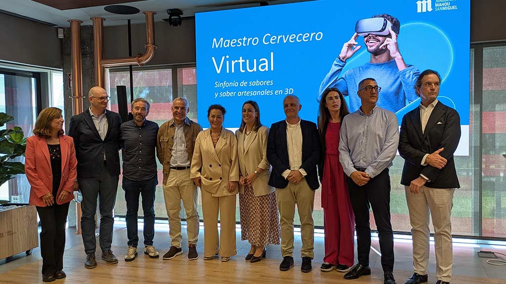 Presentation of the Brewmaster Simulator developed in collaboration with the Mahou San Miguel Foundation.