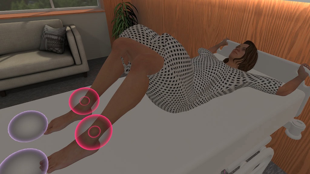 Simulador de realidad virtual de Auxiliar de Enfermería