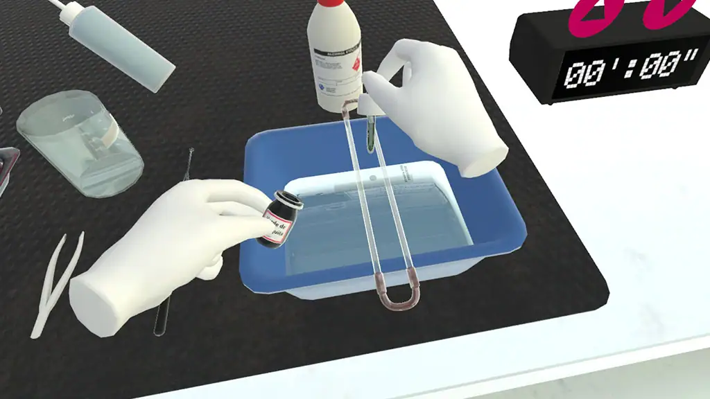 Simulador de realidad virtual de Laboratorio de Bioquímica